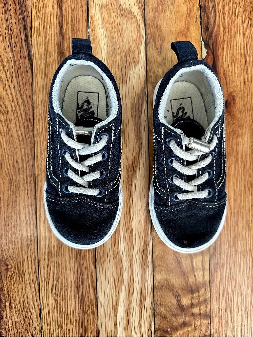 Vans Old Skool Kids Sneakers Navy & White US toddler 8